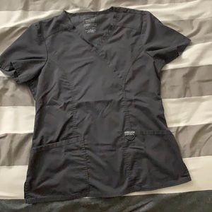 Gray Cherokee scrub top